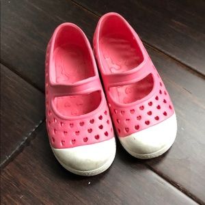 Girls Mary Jane rubber shoes